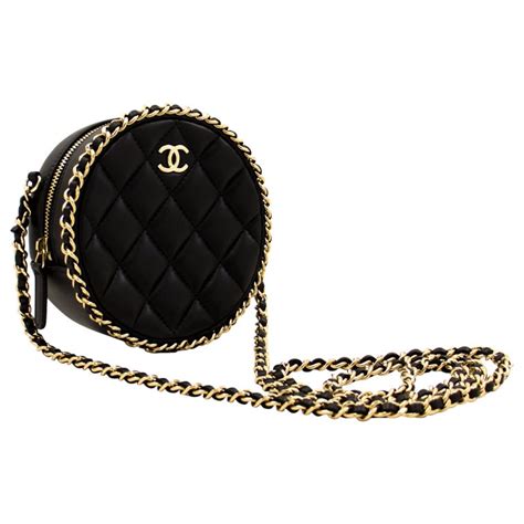 chanel circle bag|Chanel small chain bag.